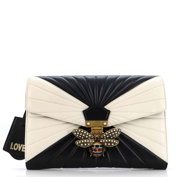 Gucci Queen Margaret Clutch Colorblock #157829G13B - Picture 1 of 9